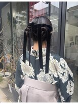 ベニス(VENICE)&nbsp;卒業式着付け×hair set