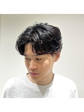 ミセン(MISEN) フェザーパーマ /フェザーショート