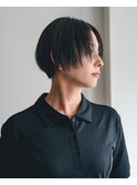 ツーブロック/ハンサムショート/マッシュショート