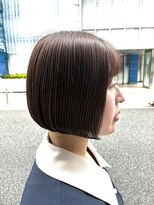 オーガニック アトリエ 大宮(organic+atelier)&nbsp;髪質改善カラー◎40代50代白髪ぼかし×大人ボブ 艶と潤い