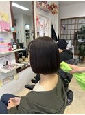 前髪ありボブ