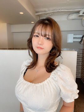 ウルア 吉祥寺店(ULUA) 【ヨシンモリヘア】韓国ヘア☆顔周りレイヤー☆吉祥寺