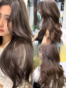 シティ(CITY) レイヤーカット 顔まわりカット 色気ヘア かきあげヘア