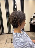 くびれヘア/丸みショート/曲がる矯正/縮毛矯正/髪質改善/辻堂