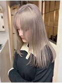 韓国レイヤーカット/ブリーチ/レイヤーカット/ハッシュカット/