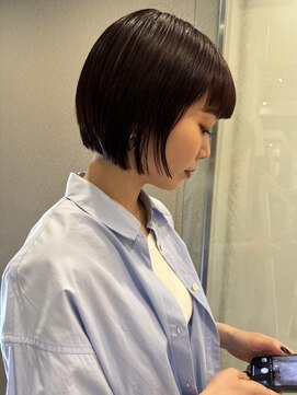 サンデイズド(SUNDAZED) ボブ/オリーブブラウン/顔周りカット