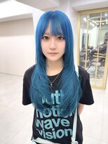 ココ 横浜(coco)&nbsp;★ ブルーカラー×レイヤーカット
