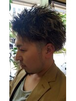 サンタ(Santa)&nbsp;ツーブロック×ツイストパーマ