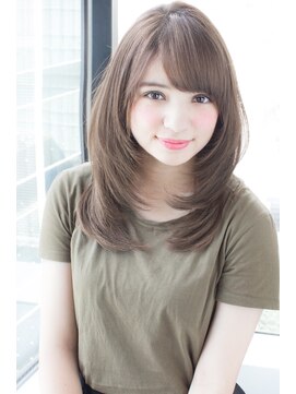 アフロート ギンザ(AFLOAT GINZA) AFLOAT明日香のひし形セミロングスタイル