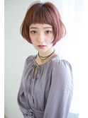 【Reginavita早川】秋カラー小顔ショートボブ