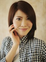 エマージュ 池袋東口店(Emerge)&nbsp;ふんわりフォルムのニュアンスボブで、大人っぽく。【池袋/池袋