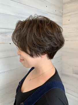 マグサロンギャラリー(Mag salon gallery) アッシュグレージュ/ハンサムショート/30代40代/大人かわいい