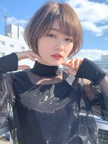 ラパンセ ブルー(LA PENSEE BLEU)&nbsp;【LA PENSEE】大人かわいいスリークボブ　ローライト