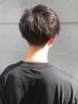 アローラ 三軒茶屋(Allora)&nbsp;爽やかツーブロック刈り上げスクリューショート