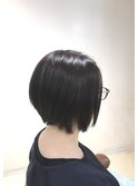 大人ショートボブ