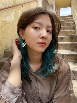 ブエナビスタ(BUENA VISTA) ☆BUENAVISTA☆インナーカラー/ブリーチ/ロングヘア