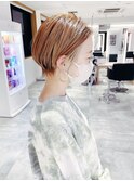 【 くびれショート＊ツヤ感UPケアカラー 】 佐藤 賢