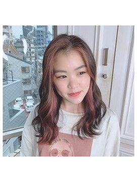 シー(See.) フェイスフレーミングカラー/ピンクアッシュ【See./上新庄】