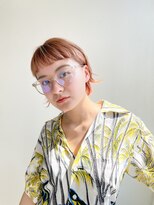 クシュ 所沢西口プロぺ通り(kusyu... )&nbsp;ペールベージュセクションカラーグラデーションカラー外ハネボブ