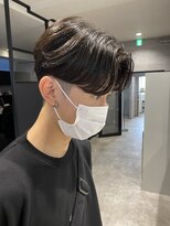 アンダーバーホワイト(_WHITE)&nbsp;ショートセンターパート