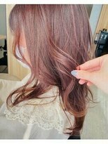 アン たまプラーザ(un)&nbsp;◆ピンクベージュカラー【たまプラーザ髪質改善オージュア】