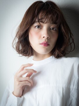 カバーヘア ブリス 志木南口駅前店(COVER HAIR bliss) シルキーベージュ小顔ヘルシースタイルボブ203u志木20代30代40代