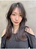 [arietta]小顔見せサイドバンググレージュ