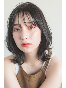 アンアミ キチジョウジ(Un ami Kichijoji) 【unami】レイヤーパーマ×ミディアムヘア　澤田杏奈