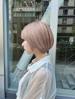 ローネス ギンザ(LONESS ginza) 楽ちん垢抜けハイトーンショート