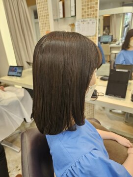 スタイルインデックス 新大塚店(STYLE INDEX) ミディアム×グレージュ