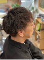 スウェル ヘアーデザイン(Swell)&nbsp;ナチュラルツイストスタイルツーブロックで中はスッキリ