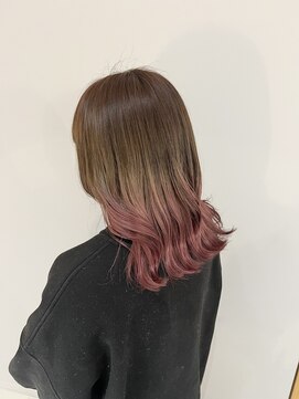パラゴ(PARAGO.) 《緑橋/城東区/女性サロン》グラデーション× ラベンダーピンク