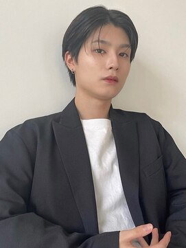 フィルムス 表参道(FILMS) men's/メンズ/フェザーパーマ/ニュアンス/ブルーブラック/黒染め