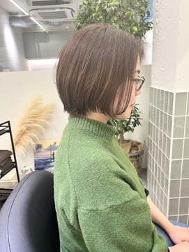 ノーティー(NORTY) ふんわりショートボブ/ショートに見えるボブ/動きのあるボブ