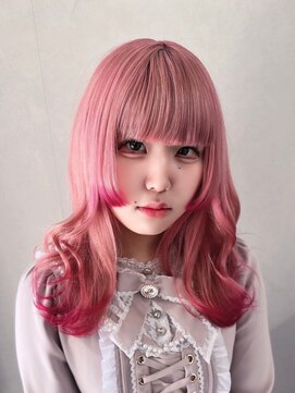 ティント 梅田(Tint) 【KENT】ペールピンク裾カラー《大阪梅田駅》