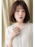ミルクティーアッシュワンカールAラインボブY上尾20代30代40代