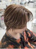 メンズ束感ヘア