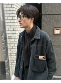 今流行りの無造作パーマ刈り上げスパイキーショートスタイル