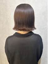 ウィスプ 赤羽店(wisp)&nbsp;大人かわいい外ハネくびれヘア×秋冬カラー ボブ/美肌カラー#2