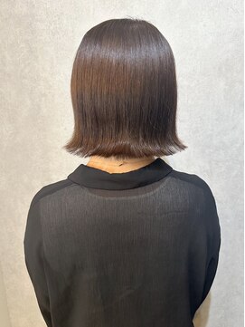 ウィスプ 赤羽店(wisp) 大人かわいい外ハネくびれヘア×秋冬カラー ボブ/美肌カラー#2