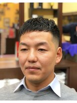 キングズバーバーショップ 本店(King's Barbershop)&nbsp;クロップ