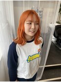 ハイライトバレイヤージュダブルカラーケアブリーチ20代30代