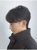 フェザーパーマ/ツーブロック/フェザーショート