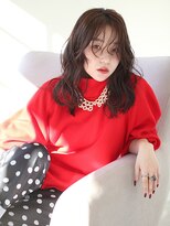 シェール(cher) ゆるふわカール大人カジュアルスタイル【cher西宮北口:中前】