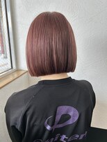 ヴィアーレアンクスタイル(VIALE Ank style)&nbsp;ピンクベージュ / 切りっぱなしボブ