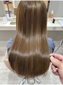 王道ベージュ髪質改善