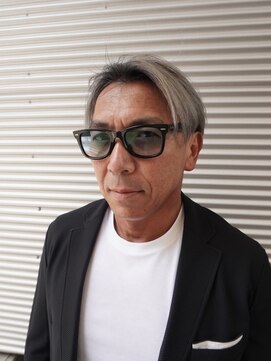 メンズグルーミングナンバーナイン(MEN'S GROOMING NUMBER NINE) ホワイトメッシュ/ツイストスパイラル/フェードカット