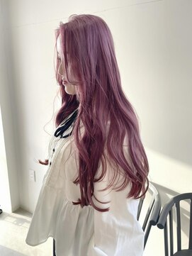 ヒュー(HUE) ピンクカラー／ブリーチカラー