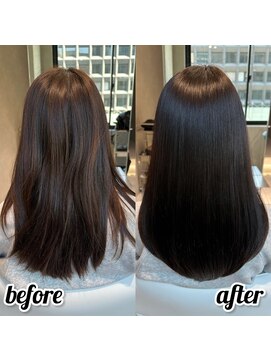 ルミス 銀座(Lumis) ストレートスタイル/艶髪/髪質改善/縮毛矯正/銀座/東銀座/専門店