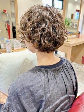 ヴォロンテ(volonte) マッシュショート/マッシュパーマ/ショートパーマ